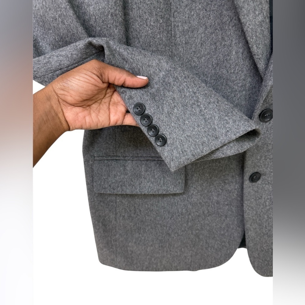 Oscar de la Renta Wool Sport  Blazer Size 44D - Picture 3 of 5